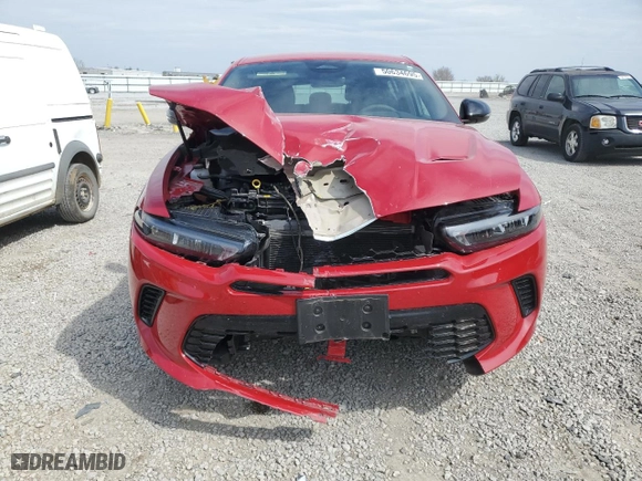 2023 Dodge Hornet GT with VIN ZACNDFAN8P3A02422, listed as a Copart auction lot 50634695 with 17,584 mi miles and Salvage Title. Bid and sale history available at carsss.com. Image 5.