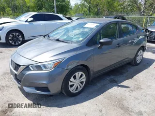 2021 Nissan Versa S with VIN 3N1CN8DV7ML811678, listed as a IAAI auction lot 42032397 with 21,089 mi miles and . Bid and sale history available at DreamBid. Image 18.