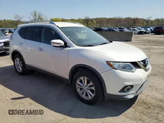 2016 Nissan Rogue SV with VIN KNMAT2MVXGP699328, listed as a Copart auction lot 54396265 with 103,302 mi miles and Salvage Title. Bid and sale history available at carsss.com. Image 4.