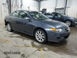 2006 Acura TSX with VIN JH4CL95866C037535, listed as a Copart auction lot 51243005 with 101,864 mi miles and Salvage title. Bid and sale history available at DreamBid. Image 4.