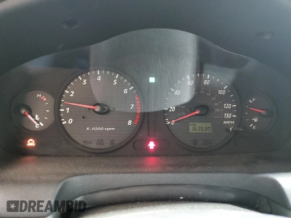 2004 Hyundai Santa Fe GLS with VIN KM8SC73D74U681615, listed as a Copart auction lot 76599554 with 163,530 mi miles and Salvage Title. Bid and sale history available at carsss.com. Image 9.