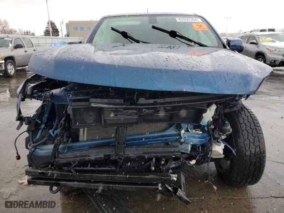 2019 Chevrolet Colorado 4WD Z71 with VIN 1GCGTDEN3K1127677, listed as a Copart auction lot 82692304 with 54,866 mi miles and Salvage Title. Bid and sale history available at carsss.com. Image 5.