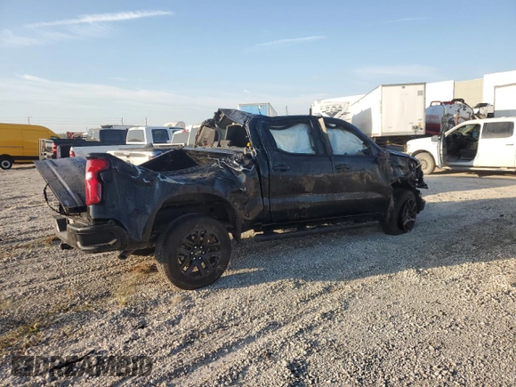 2024 Chevrolet Silverado 1500 Custom Trail Boss with VIN 3GCPDCEK9RG304743, listed as a Copart auction lot 77713204 with 0 mi miles and Non Repairable. Bid and sale history available at carsss.com. Image 3.