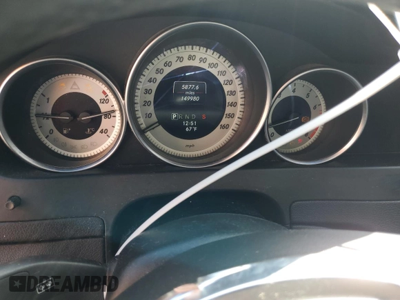 2014 Mercedes-Benz C 250 Sport with VIN WDDGF4HB2EA967498, listed as a Copart auction lot 80678684 with 149,980 mi miles and Salvage title. Bid and sale history available at DreamBid. Image 9.