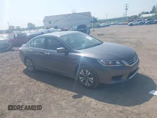 2013 Honda Accord LX z VIN 1HGCR2F38DA038139, wystawiony jako IAAI lot #42168167 z przebiegiem 129 251 mil mil oraz . Historia ofert i sprzedaży dostępna na DreamBid. Obrazek 1.