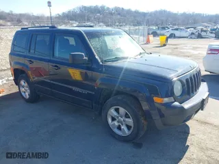 2012 Jeep Patriot Sport with VIN 1C4NJRBB3CD576748, listed as a IAAI auction lot 41568230 with NaN miles. Bid and sale history available at carsss.com. Image 1.