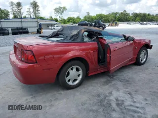 2000 Ford Mustang z VIN 1FAFP4449YF281935, wystawiony jako Copart lot #49970805 z przebiegiem 248 106 mil mil oraz Szkoda całkowita • Salvage title. Historia ofert i sprzedaży dostępna na DreamBid. Obrazek 3.