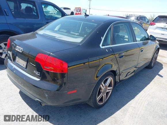 2007 Audi A4 2.0T z VIN WAUDF78E77A185190, wystawiony jako IAAI lot #42282100 z przebiegiem 152 774 mil mil oraz . Historia ofert i sprzedaży dostępna na DreamBid. Obrazek 4.