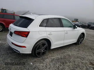 2018 Audi SQ5 Premium Plus with VIN WA1A4AFY0J2231296, listed as a Copart auction lot 85218374 with 50,616 mi miles and Salvage Title. Bid and sale history available at DreamBid. Image 3.