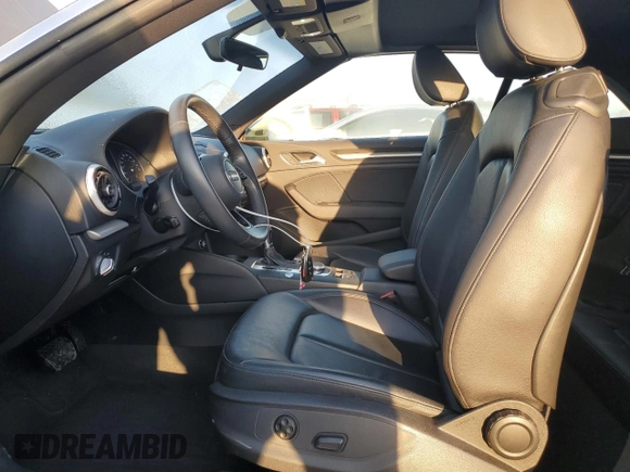 2019 Audi A3 Cabriolet Premium z VIN WAU6ULFF8K1032863, wystawiony jako Copart lot #49091545 z przebiegiem 33 479 mil mil oraz Szkoda całkowita • Salvage title. Historia ofert i sprzedaży dostępna na DreamBid. Obrazek 7.