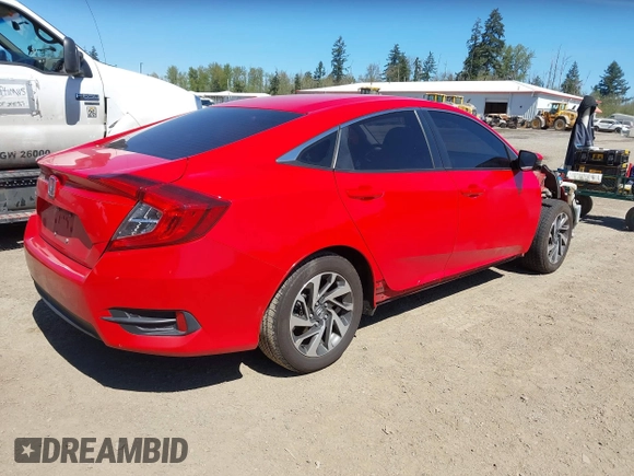 2016 Honda Civic EX with VIN 2HGFC2F79GH575920, listed as a IAAI auction lot 42074891 with 95,962 mi miles and . Bid and sale history available at DreamBid. Image 4.