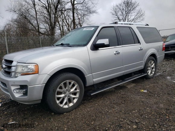 2015 Ford Expedition EL Limited with VIN 1FMJK2AT6FEF29494, listed as a Copart auction lot 49804855 with 187,099 mi miles and Clean Title. Bid and sale history available at carsss.com. Image 1.