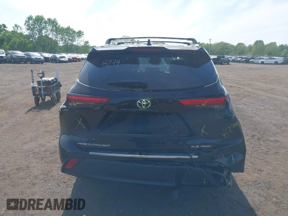 2023 Toyota Highlander L with VIN 5TDKDRBHXPS030361, listed as a IAAI auction lot 42230419 with 59,404 mi miles and . Bid and sale history available at DreamBid. Image 16.