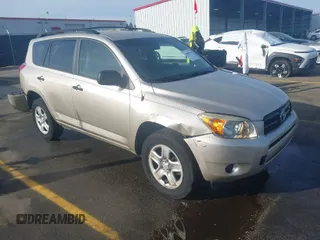 2007 Toyota RAV4 with VIN JTMZK33V776006430, listed as a IAAI auction lot 41888906 with 214,903 mi miles. Bid and sale history available at carsss.com. Image 1.