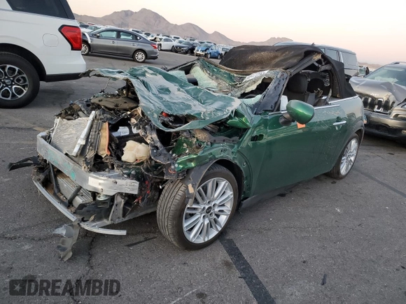 2024 MINI Convertible Cooper S with VIN WMW43DL09R3S02856, listed as a Copart auction lot 84647294 with Not provided miles and Salvage title. Bid and sale history available at DreamBid. Image 1.