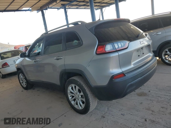 2020 Jeep Cherokee Latitude with VIN 1C4PJLCB1LD543946, listed as a Copart auction lot 56548405 with 112,387 mi miles and Salvage title. Bid and sale history available at DreamBid. Image 2.