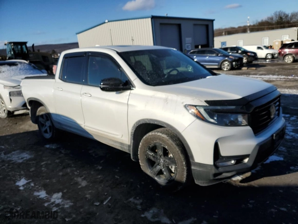 2023 Honda Ridgeline Black Edition with VIN 5FPYK3F83PB010391, listed as a Copart auction lot 46294735 with 17,137 mi miles and Salvage Title. Bid and sale history available at carsss.com. Image 4.