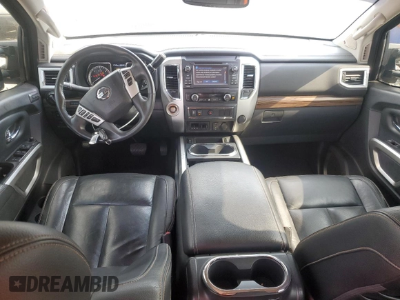 2016 Nissan Titan SV with VIN 1N6BA1F22GN502023, listed as a Copart auction lot 54118535 with 155,760 mi miles and Salvage title. Bid and sale history available at DreamBid. Image 8.