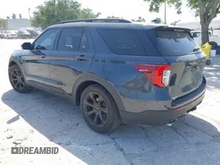 2023 Ford Explorer ST-Line with VIN 1FMSK7KH7PGB53387, listed as a IAAI auction lot 42279577 with 24,905 mi miles and . Bid and sale history available at DreamBid. Image 3.