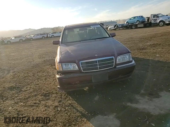 1998 Mercedes-Benz C 230/260/280/320 with VIN WDBHA23G0WA629568, listed as a Copart auction lot 43560945 with 252,554 mi miles and Salvage Title. Bid and sale history available at carsss.com. Image 10.