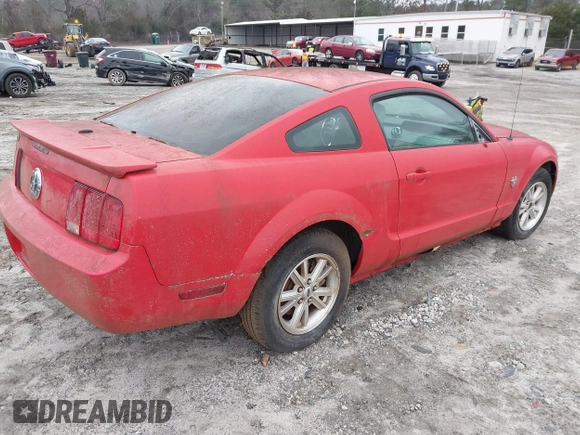2009 Ford Mustang with VIN 1ZVHT80N795115566, listed as a IAAI auction lot 41524488 with Not Provided miles and . Bid and sale history available at carsss.com. Image 4.