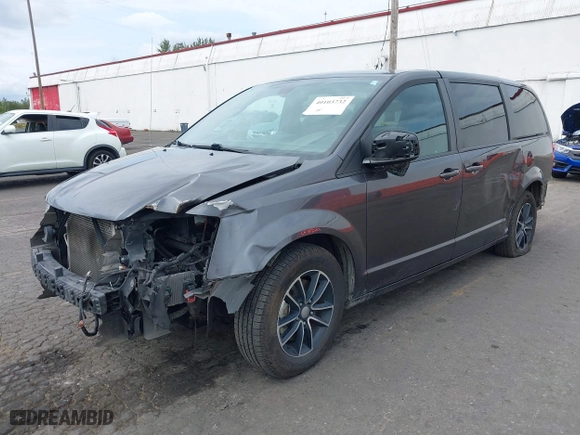 2019 Dodge Grand Caravan SE with VIN 2C4RDGBG4KR502999, listed as a IAAI auction lot 40103732 with 157,823 mi miles. Bid and sale history available at carsss.com. Image 19.