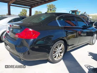 2009 Infiniti G37 Journey with VIN JNKCV61E29M307914, listed as a IAAI auction lot 41756849 with Not Provided miles. Bid and sale history available at carsss.com. Image 4.