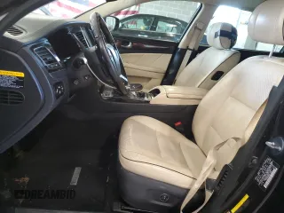 2014 Hyundai Equus Ultimate with VIN KMHGH4JH2EU077404, listed as a Copart auction lot 43586975 with Not provided miles and Salvage title. Bid and sale history available at DreamBid. Image 7.