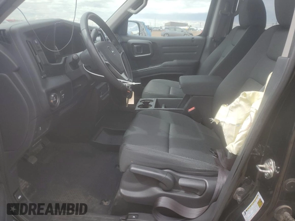 2014 Honda Ridgeline Sport with VIN 5FPYK1F72EB001352, listed as a Copart auction lot 57824745 with 54,409 mi miles and Salvage title. Bid and sale history available at DreamBid. Image 7.