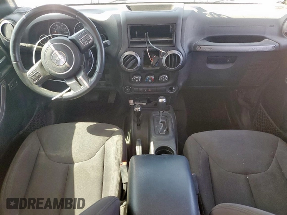 2017 Jeep Wrangler Unlimited Sport with VIN 1C4BJWDG7HL607071, listed as a Copart auction lot 63699585 with Not provided miles and Salvage title. Bid and sale history available at DreamBid. Image 8.