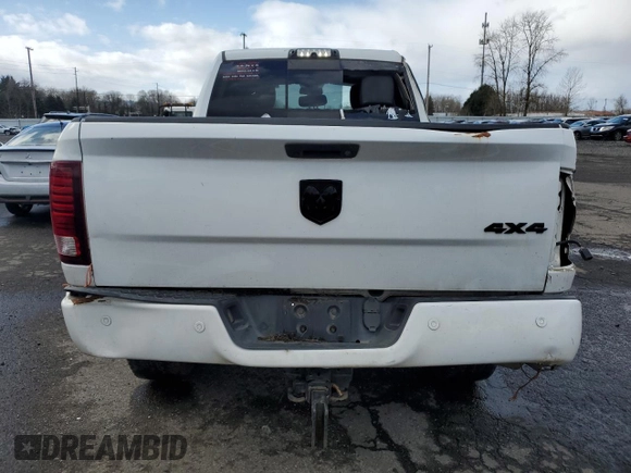 2018 Ram 2500 Laramie with VIN 3C6UR5FL0JG109472, listed as a Copart auction lot 46353435 with 102,773 mi miles and Salvage title. Bid and sale history available at DreamBid. Image 6.