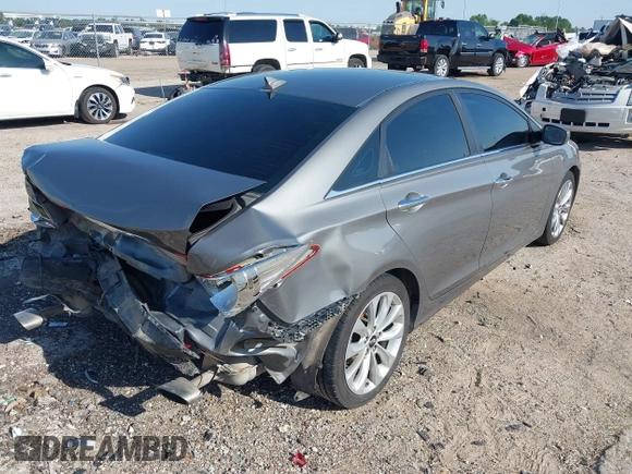 2013 Hyundai Sonata Limited with VIN 5NPEC4AC5DH676109, listed as a IAAI auction lot 41993081 with 290,920 mi miles and . Bid and sale history available at carsss.com. Image 4.