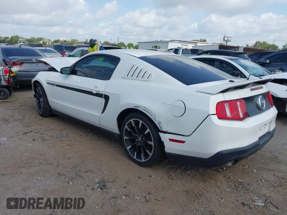 2012 Ford Mustang Premium with VIN 1ZVBP8AM2C5263373, listed as a IAAI auction lot 42447187 with 131,159 mi miles and . Bid and sale history available at DreamBid. Image 3.