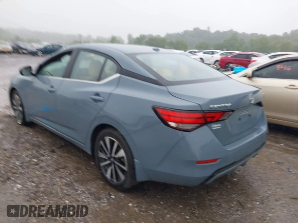 2024 Nissan Sentra SV with VIN 3N1AB8CVXRY202516, listed as a IAAI auction lot 42323940 with 13,436 mi miles and . Bid and sale history available at DreamBid. Image 3.