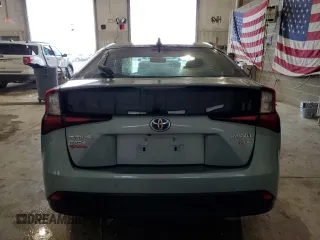 2022 Toyota Prius LE with VIN JTDL9MFU3N3034315, listed as a Copart auction lot 57041045 with 77,307 mi miles and Salvage title. Bid and sale history available at DreamBid. Image 6.