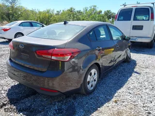 2017 Kia Forte LX with VIN 3KPFK4A78HE039154, listed as a IAAI auction lot 41815141 with 109,273 mi miles. Bid and sale history available at carsss.com. Image 4.