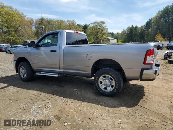 2022 Ram 2500 Tradesman with VIN 3C6MR5AJ6NG418830, listed as a Copart auction lot 55725515 with 27,887 mi miles and Salvage title. Bid and sale history available at DreamBid. Image 2.