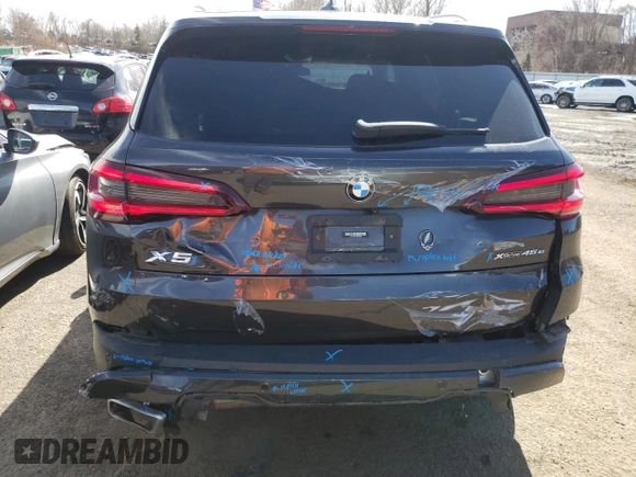 2021 BMW X5 xDrive45e with VIN 5UXTA6C01M9H62393, listed as a Copart auction lot 47083315 with 66,910 mi miles and Salvage title. Bid and sale history available at DreamBid. Image 6.