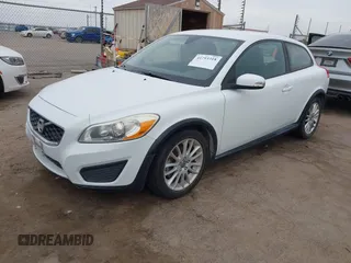 2011 Volvo C30 with VIN YV1672MK2B2243825, listed as a IAAI auction lot 41793318 with 159,300 mi miles. Bid and sale history available at carsss.com. Image 17.