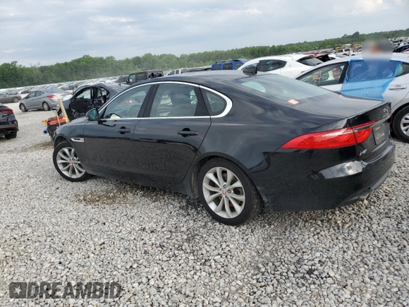 2017 Jaguar XF with VIN SAJBJ4BN0HCY32018, listed as a Copart auction lot 59593805 with 109,774 mi miles and Salvage title. Bid and sale history available at DreamBid. Image 2.