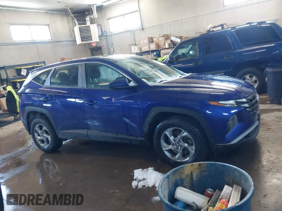 2022 Hyundai Tucson SE with VIN 5NMJACAE3NH029173, listed as a IAAI auction lot 41579435 with 31,379 mi miles. Bid and sale history available at carsss.com. Image 13.