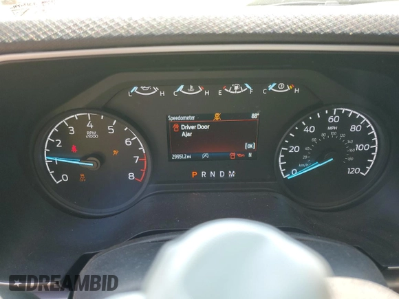 2022 Ford F-150 XL with VIN 1FTMF1EB3NKE01585, listed as a Copart auction lot 68897514 with 29,951 mi miles and Salvage title. Bid and sale history available at DreamBid. Image 9.