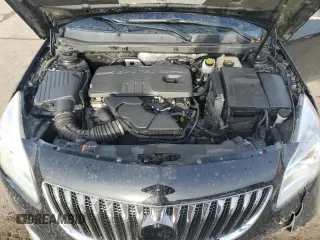 2014 Buick Regal with VIN 2G4GV5EK7E9313935, listed as a Copart auction lot 46657115 with 0 mi miles and Salvage Title. Bid and sale history available at carsss.com. Image 12.