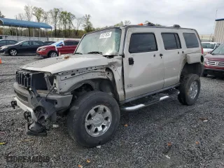 2008 Hummer H3 SUV with VIN 5GTEN13E588167965, listed as a Copart auction lot 51271835 with 226,031 mi miles and Salvage Title. Bid and sale history available at carsss.com. Image 1.