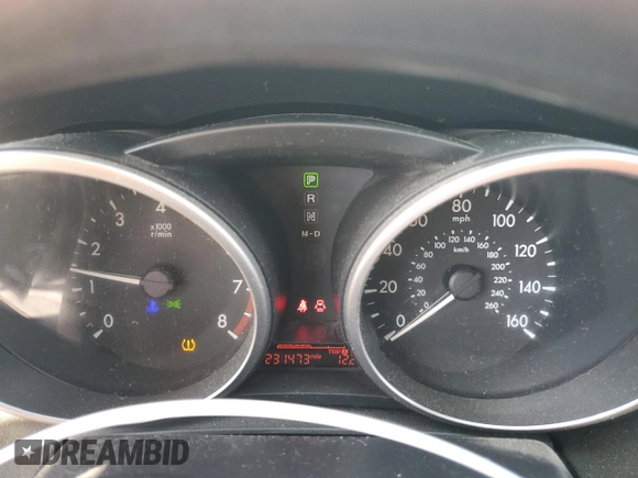 2012 Mazda 5 Sport with VIN JM1CW2BL2C0143227, listed as a Copart auction lot 71596794 with 231,473 mi miles and Salvage Title. Bid and sale history available at DreamBid. Image 9.