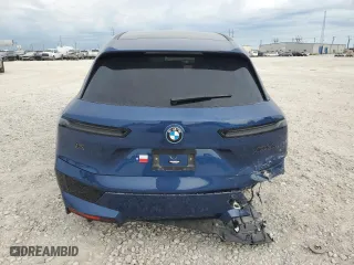 2023 BMW iX M60 with VIN WB533CF01PCM29925, listed as a Copart auction lot 54160244 with 8,226 mi miles and Salvage Title. Bid and sale history available at carsss.com. Image 6.