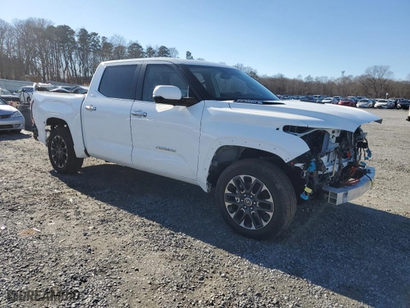 2024 Toyota Tundra 4WD Limited Hybrid with VIN 5TFJC5DB6RX072426, listed as a Copart auction lot 84872244 with 12,297 mi miles and Salvage Title. Bid and sale history available at carsss.com. Image 4.