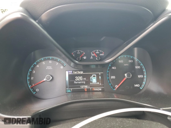 2016 Chevrolet Colorado 4WD Z71 with VIN 1GCGTDE34G1131064, listed as a Copart auction lot 61369585 with 137,769 mi miles and Salvage title. Bid and sale history available at DreamBid. Image 9.