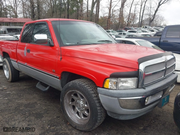 1995 Dodge Ram 1500 with VIN 3B7HC13Z7SM178823, listed as a IAAI auction lot 41693379 with 202,303 mi miles. Bid and sale history available at carsss.com. Image 1.