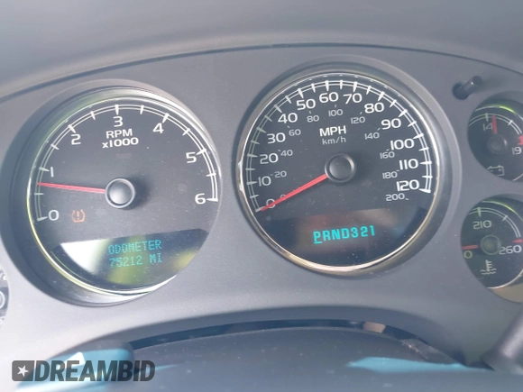 2007 Chevrolet Tahoe LT with VIN 1GNFC13017R374293, listed as a IAAI auction lot 42435427 with 75,212 mi miles and . Bid and sale history available at DreamBid. Image 7.